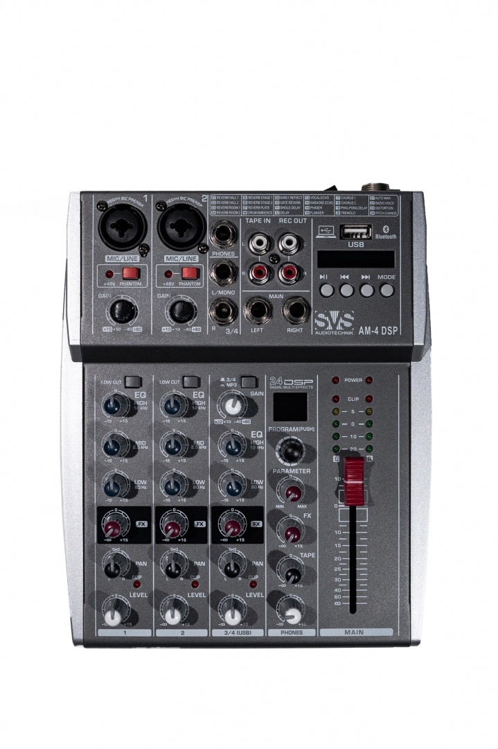 SVS Audiotechnik mixers AM-4 DSP Аналоговый микшерный пульт, 4-канала в Ярославской области