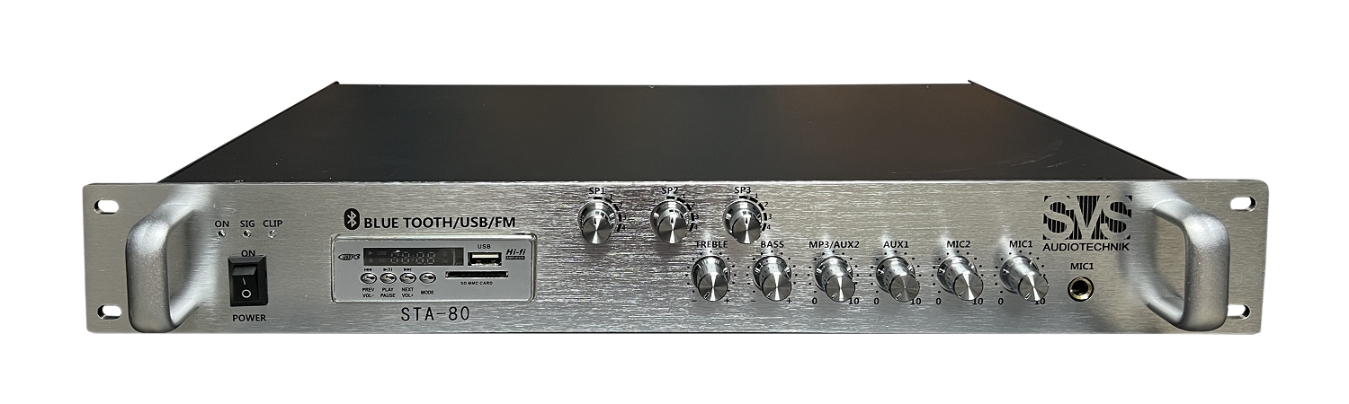 SVS Audiotechnik STA-80 Микшер-усилитель для систем Public Address в Ярославской области