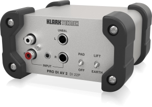 Klark Teknik DI 22P пассивный стерео директ-бокс в Ярославской области